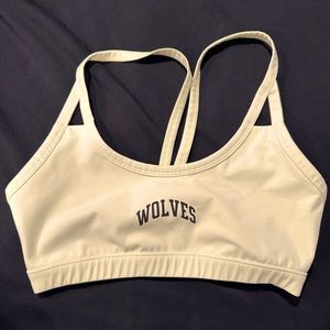 Womens mellow yellow darc sport bra worn 2 times